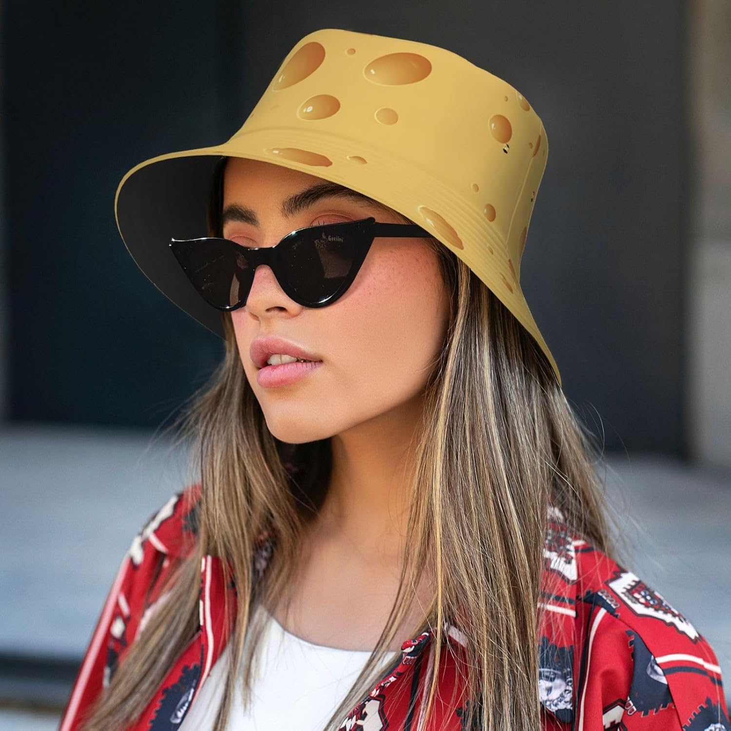 Funny Food Bucket Hat for Women & Men, Delicious Food Pattern Fisherman Cap Beach Hats Packable Sun Hat - Image 6