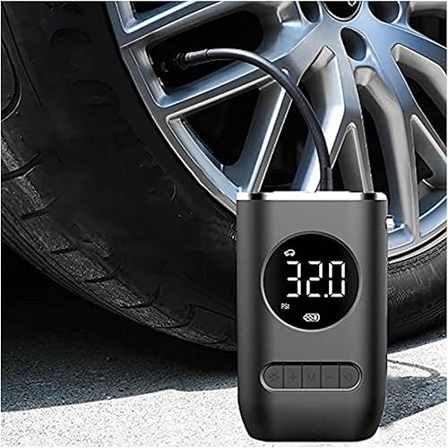 Miniatura 2 de Inflador de neumáticos de coche Mini compresor de aire 150PSI Bomba eléctrica portátil, compatible para llenado de bicicletas de motocicleta