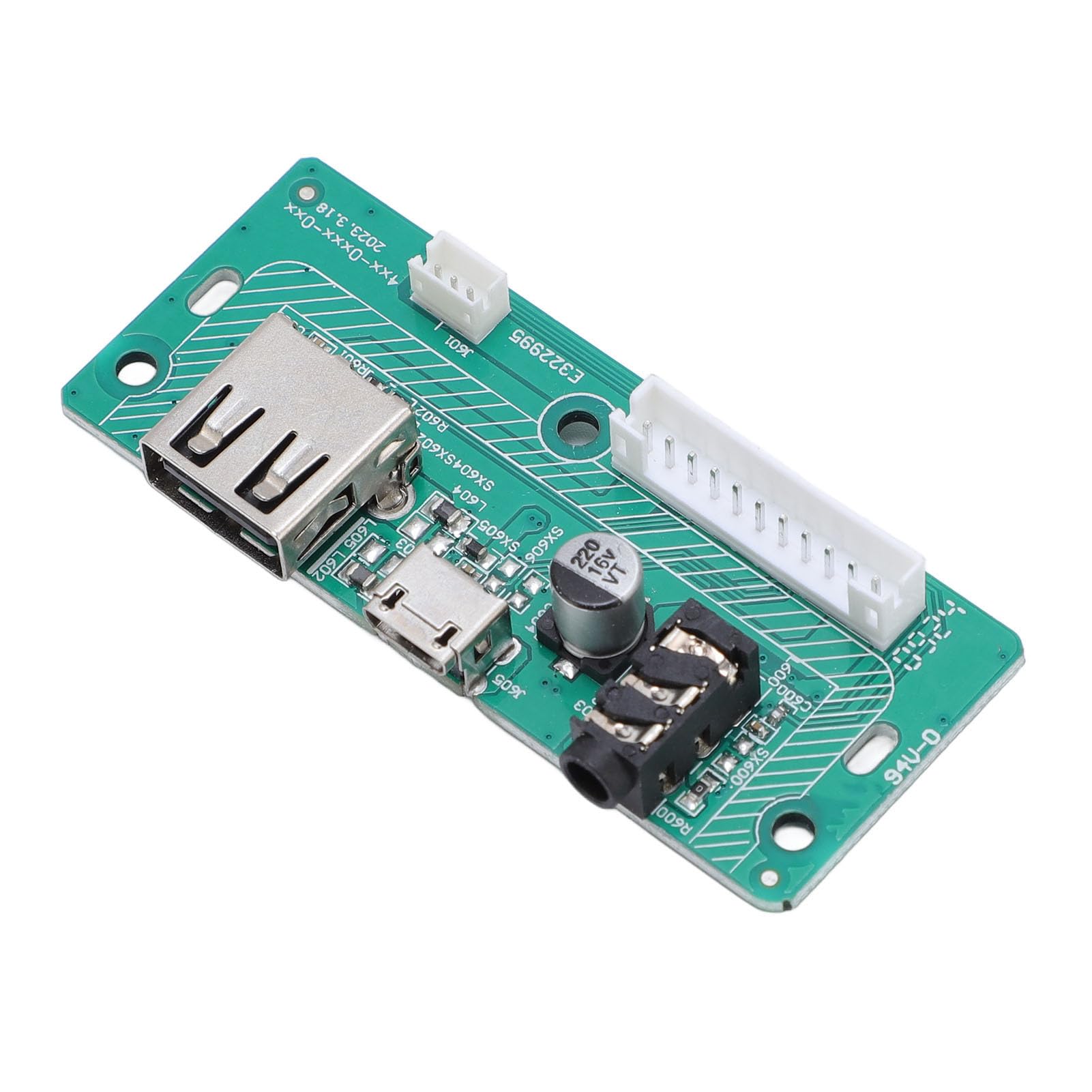 Annadue Module de Port de Chargement de Haut-Parleur, Port de Chargement USB, Prise Sonore, Remplacement Rapide de la Carte de Circuit imprimé pour Charge 3 Version TL