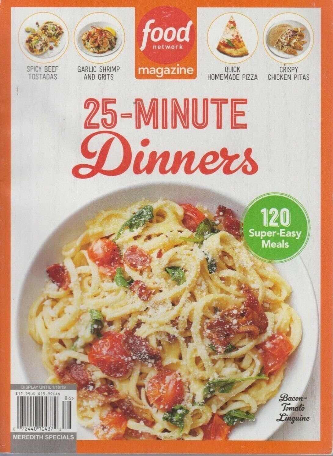 Food Network 25-Minute Dinners Magazine Issue 7: Quick Recipes for Busy Weeknights