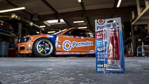 Miniatura 5 de Permatex 81630 Ultra Red Fabricante de juntas de alta temperatura, 3 oz