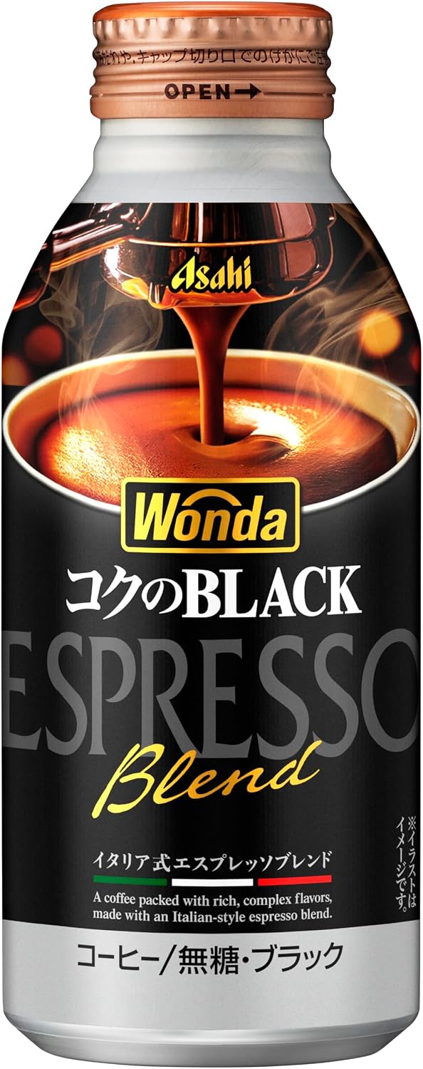 【さらに20％OFF！】アサヒ飲料 ワンダ コクのブラック ボトル缶 400g×24本 [コーヒー]が激安特価！