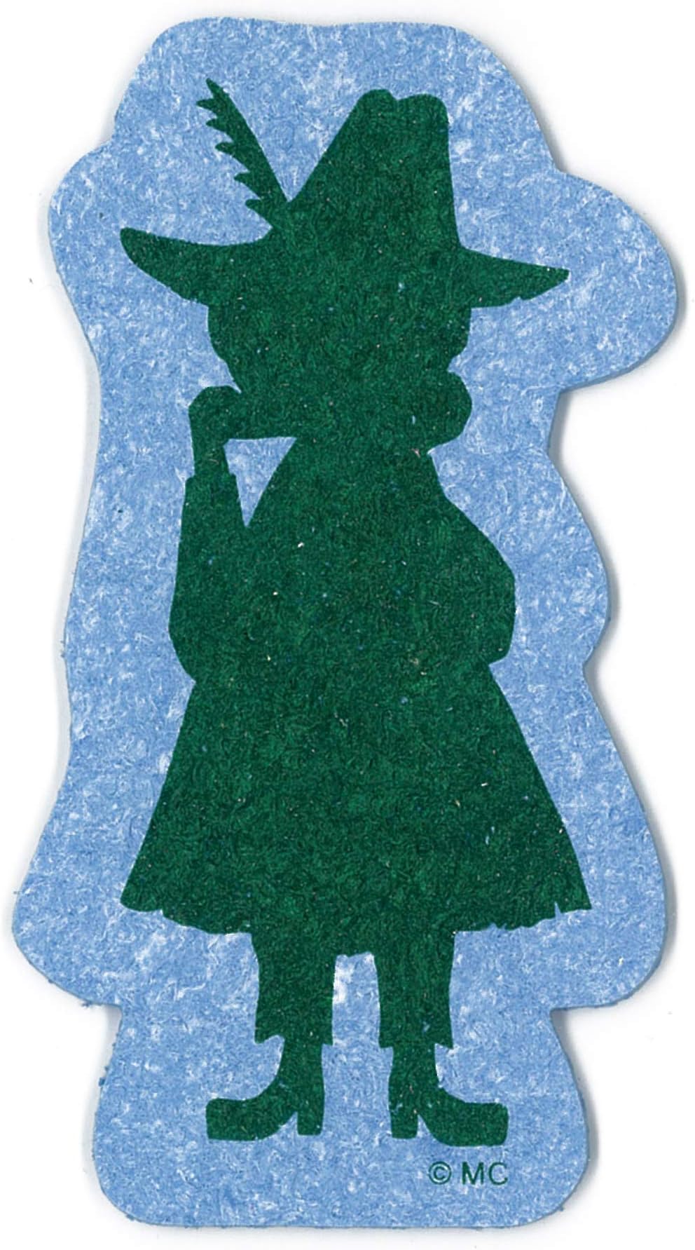 e. pop-up sponge MOOMIN ( Snufkin )