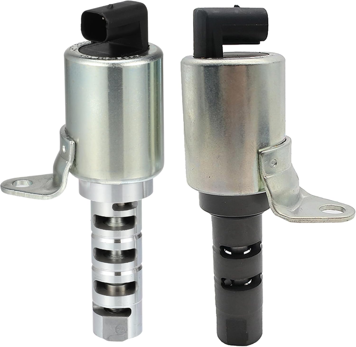 Unifizz 2pcs LR024995/LR025652 VVT Solenoid Intake & Exhaust Camshaft Position Actuator Solenoid Valve Kit for Land Rover Volvo ford Jaguar Chery Engine Variable Valve Timing Solenoid