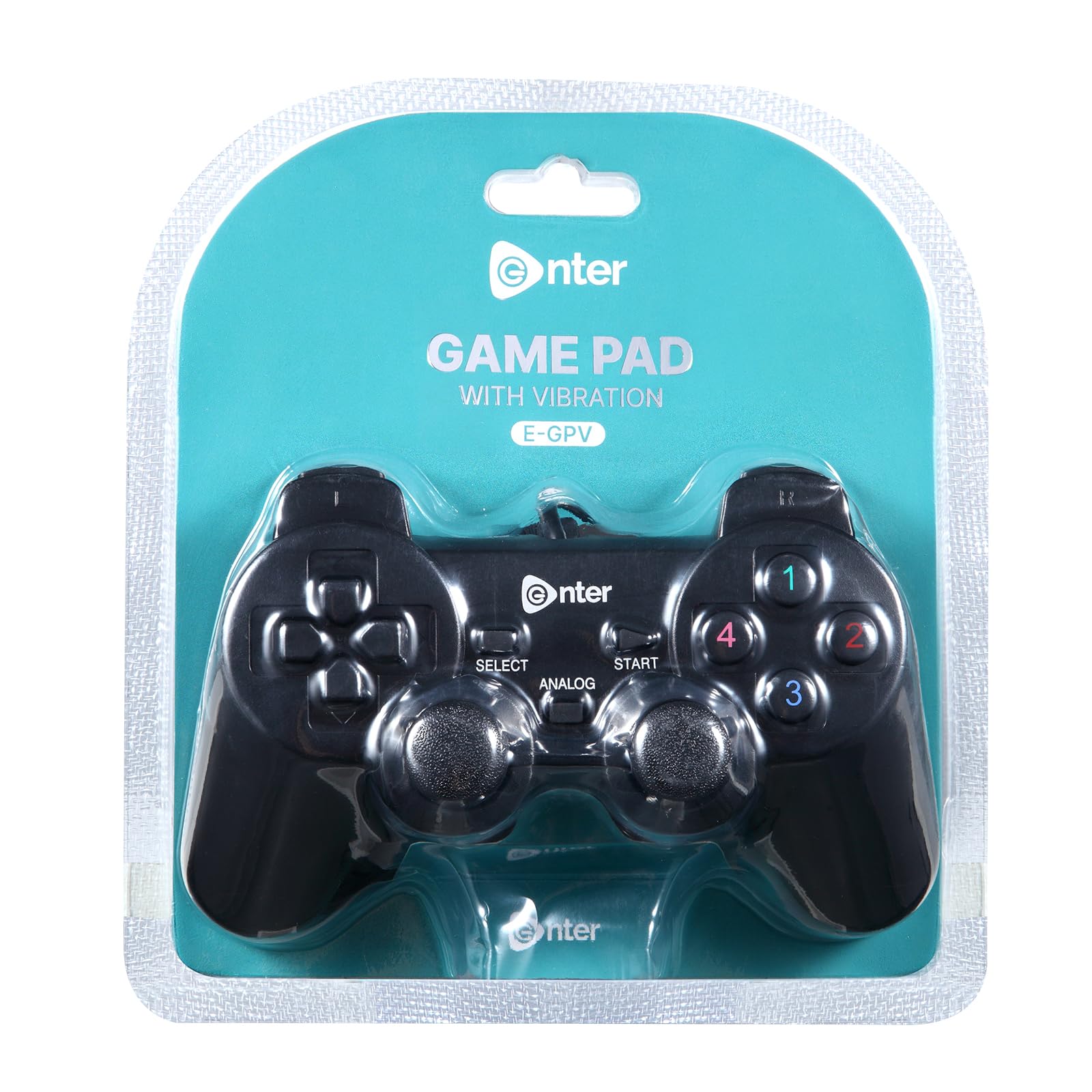 (Refurbished) Enter GPV10 Wired USB Gamepad Controller with Dual Vibration, Compatible with PC/Windows/PS3/ Android TV (B0CY2CKZ6V) Amazon Price History, Amazon Price Tracker