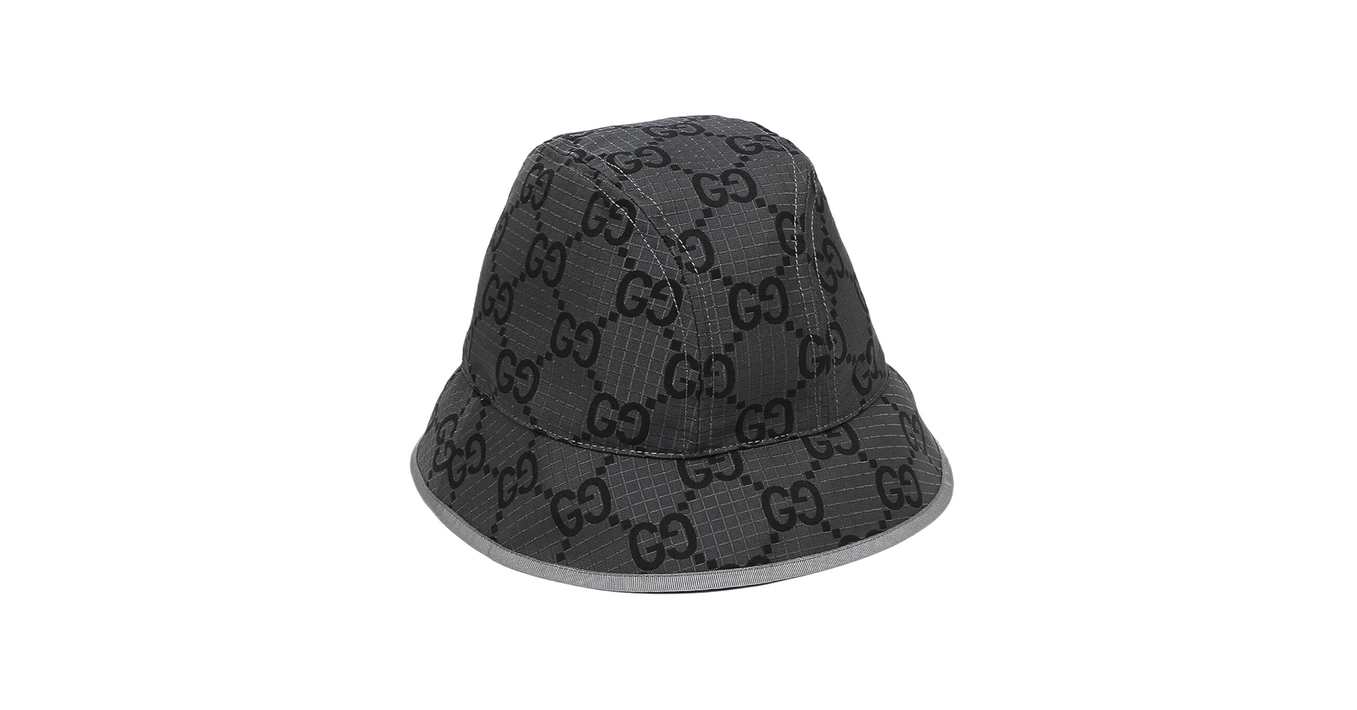 Amazon.co.jp: [グッチ] 帽子 GGパターン グレー ブラック