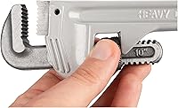 Vista 8 de Performance Tool W2110 Llave de tubo de aluminio de 10 pulgadas