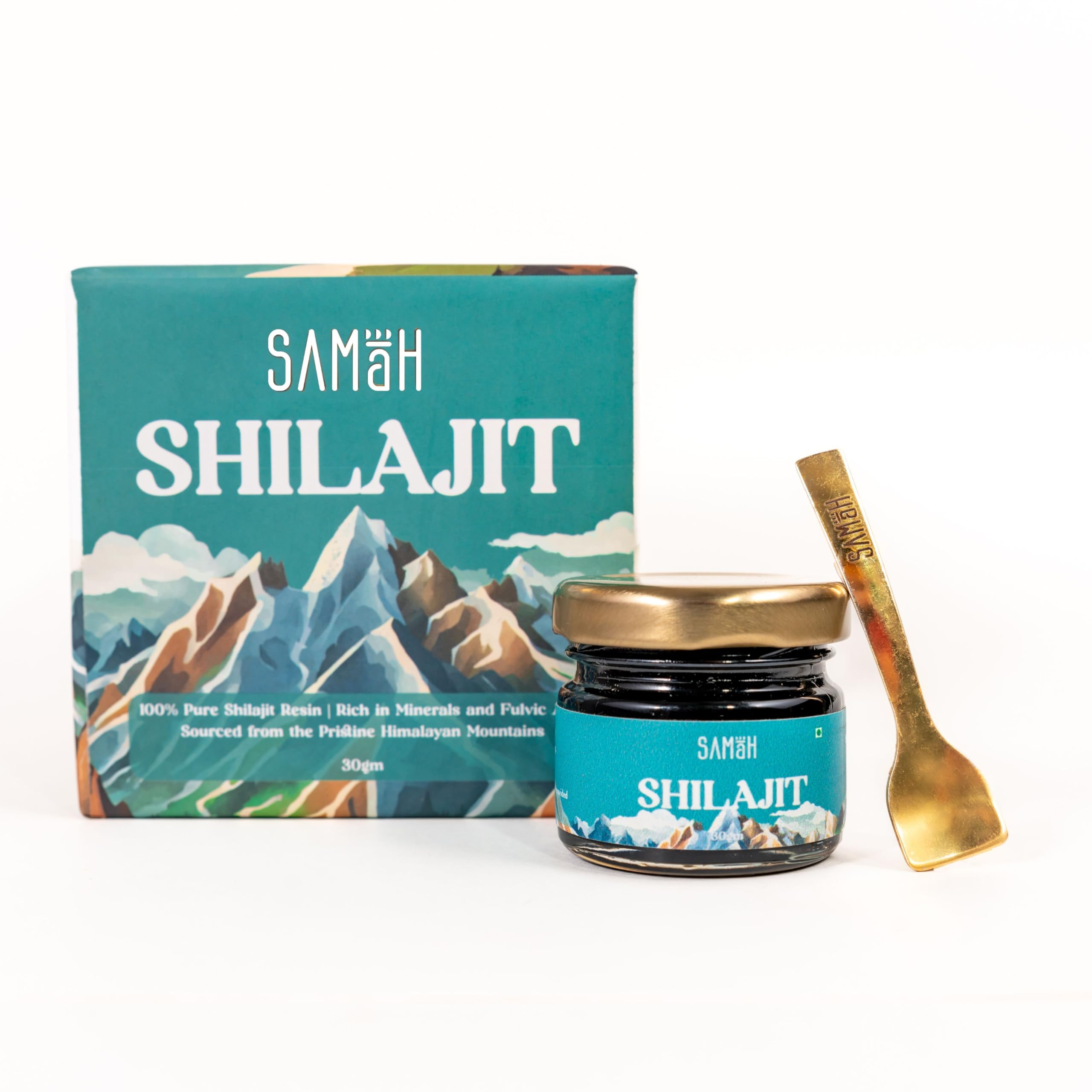 Samah Shilajit Resin 30g - 100% Pure and Natural Potent Supplement (Himalayan Origin) for Immunity, Strength & Endurance - for both Men and Women, 83% Fulvic Acid, 85+ Trace Minerals (B0CSC1KC39) Amazon Price History, Amazon Price Tracker