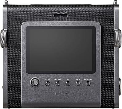 Fujifilm Instax Wide Evo Black Quick Print and Printer Feature Hybrid Camera
