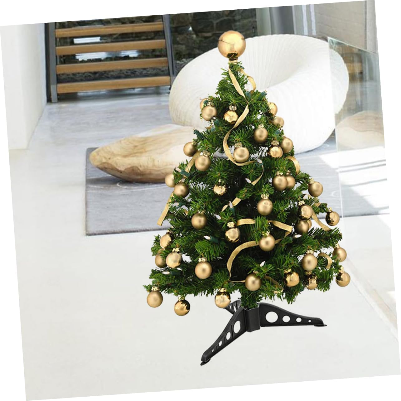 ABOOFAN 10Pcs Christmas Tree Stand Base Holder for Artificial Xmas Stable Support Compact Storage for Indoor Outdoor Holiday Decorations