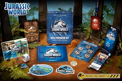 Miniatura 9 de Doctor Collector Jurassic World - Apex Predator Kit - Edición estándar Reino Unido, negro (DCJW11)