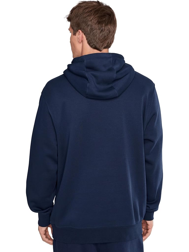 Navy Nike Club Fleece Pullover Hoodie