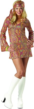 California Costumes Women's Adult-Disco Dolly Costume