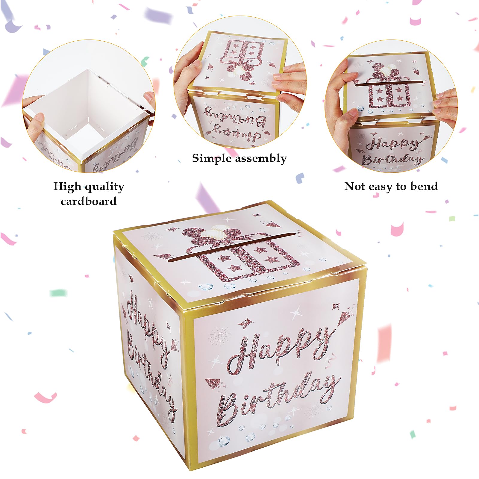 Scatola Regalo Di Compleanno O Raccolta Regalo Di Sorpresa Presenze Cartone Animato Con Scatole Per Giftbox Colorate Carta Da Imballaggio 184041041