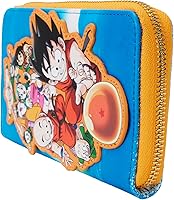 Vista 4 de Loungefly Cartera de 35 aniversario de Dragon Ball, exclusiva de Tienda