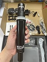 Vista 2 de LiNKFOR UHF - Sistema de micrófono recargable de mano, micrófono inalámbrico dual de metal con Bluetooth, entrada/salida RCA, salida de 0.250 in