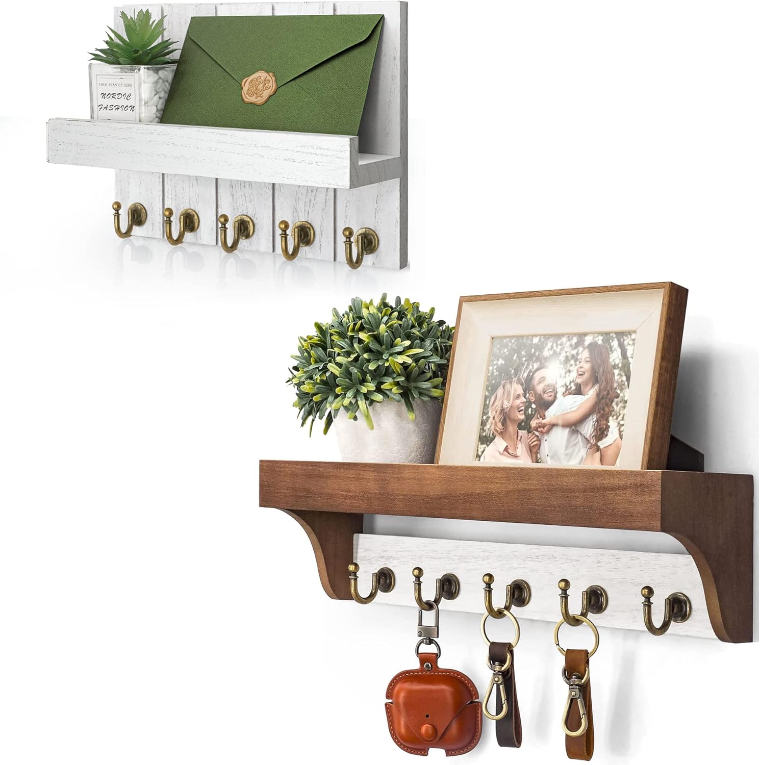 Amazon.com: Rebee Vision Key Holder for Wall Set : 10