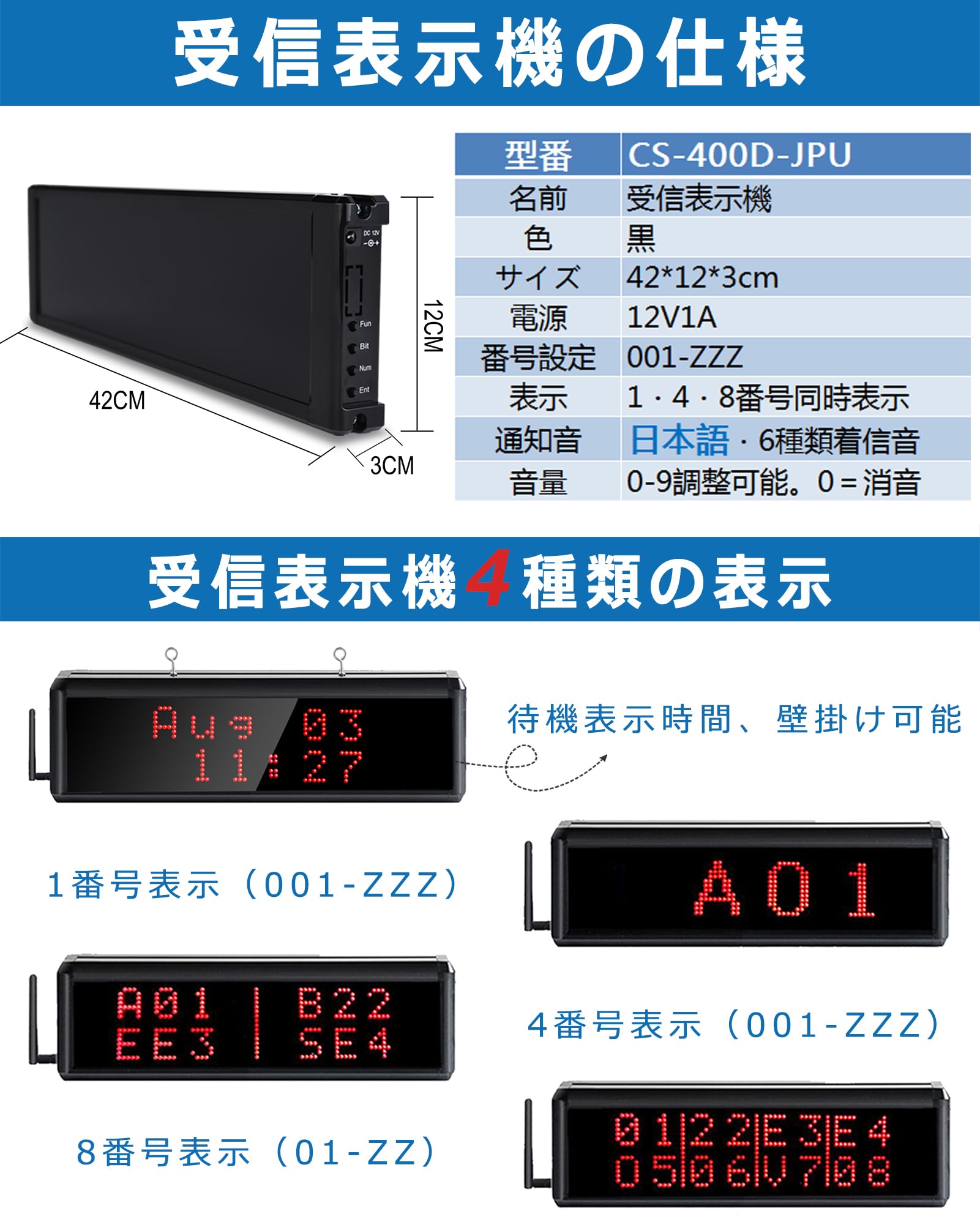 Amazon.co.jp: FLYDOG 呼び出しベル 飲食店 会計ボタン付き 呼び鈴