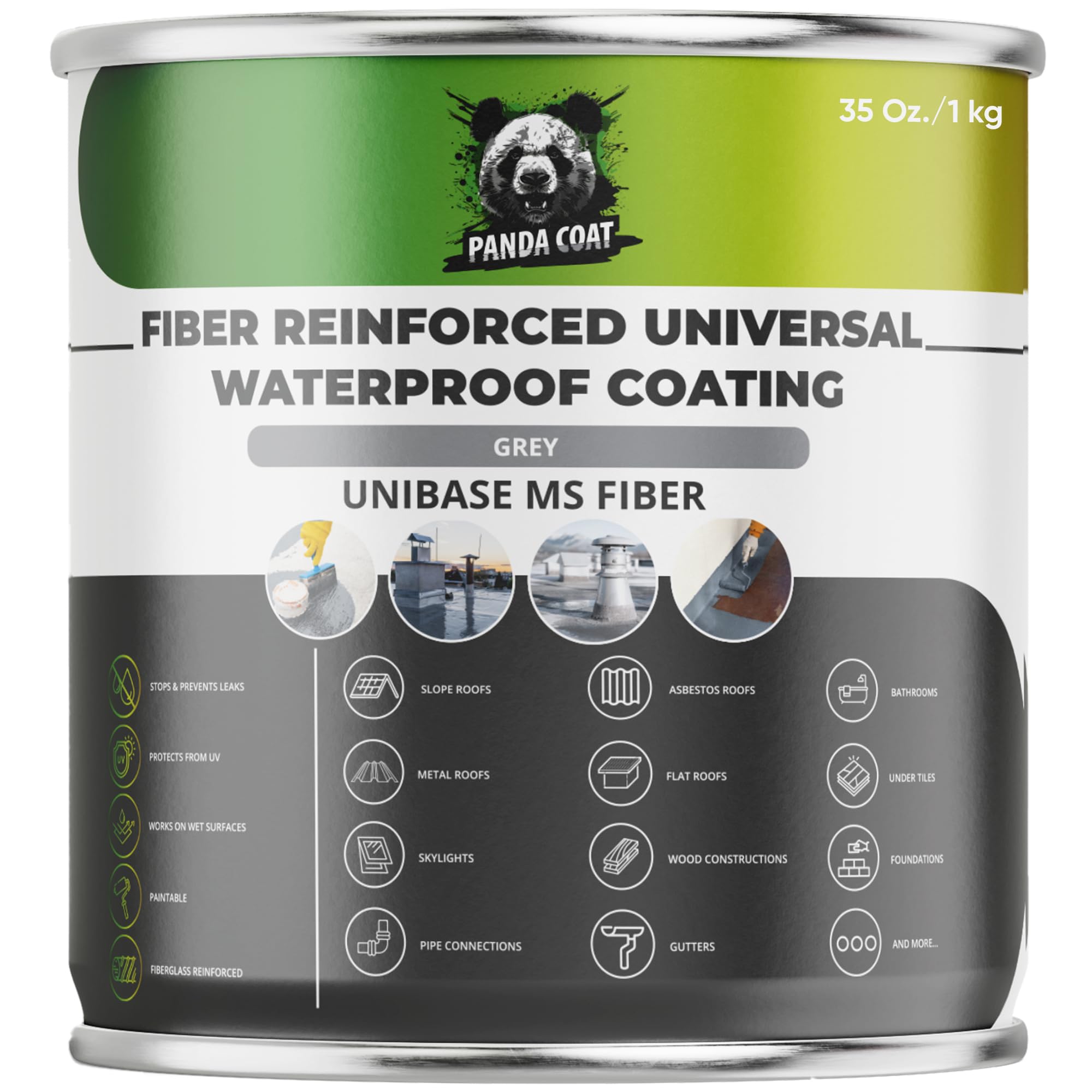Waterproof Grey Fiber-Reinforced Sealant