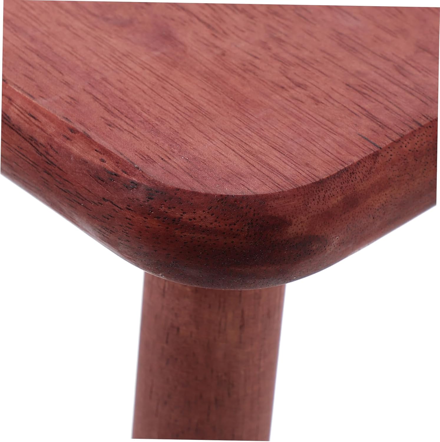Portable Wooden Step Stool Handle Small Rubberwood Footrest for Kitchen Bathroom and Bedroom Use Easy Assembly Lightweight Design for Boys and Girls and Adults