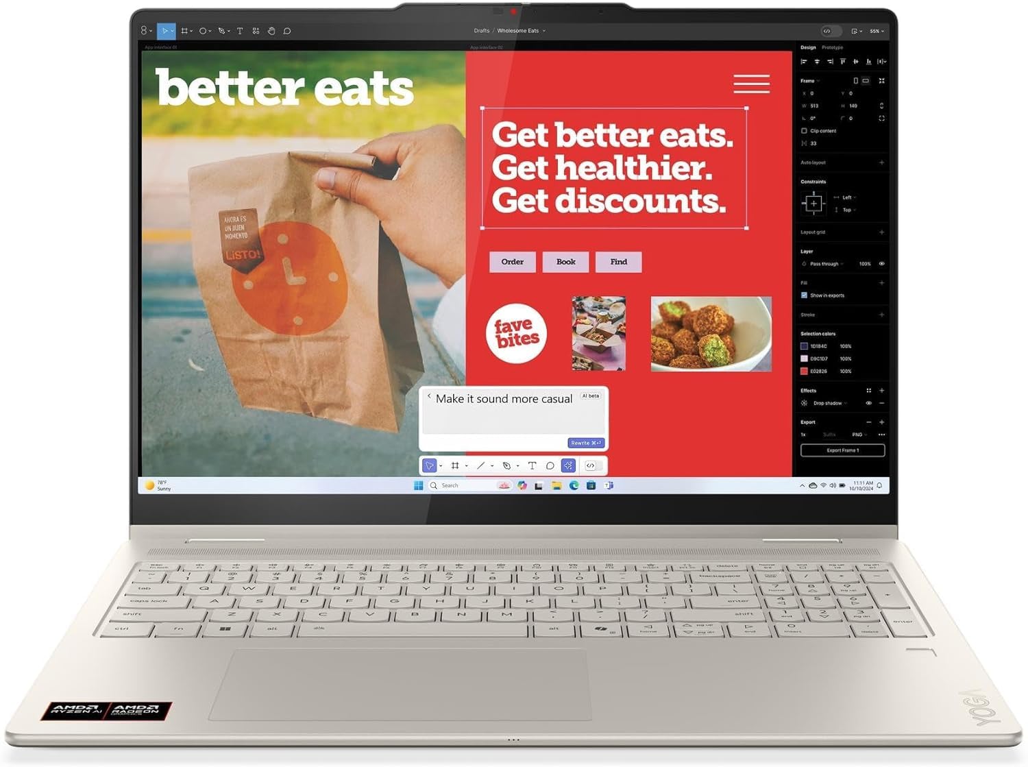 Amazon.com: Lenovo Yoga 7 2-in-1 16AKP10 2025 Laptop, 8-Core AMD