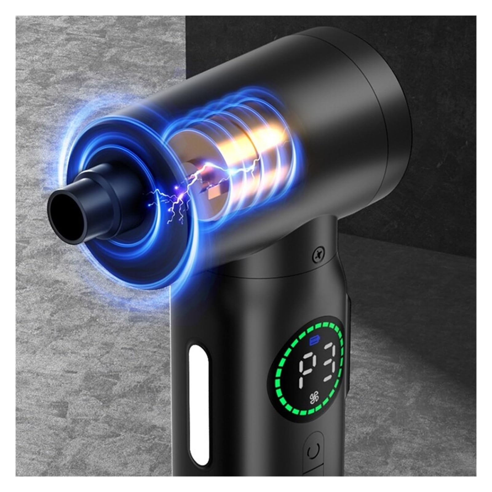 Potente Pistola De Soplado Aire Manual Inalámbrica 7500mAh, Mini Aspiradora 2 En 1, Sopladores Plumero Inalámbricos, Accesorios For Coche Limpieza Fácil Rápida Diversos Escenarios