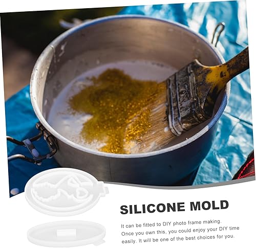 Miniatura 8 de EXCEART Marco de fotos para mamá, resina epoxi resina epoxica para pisos, marco de fotos de silicona, marco de fotos de madre, moldes de resina,