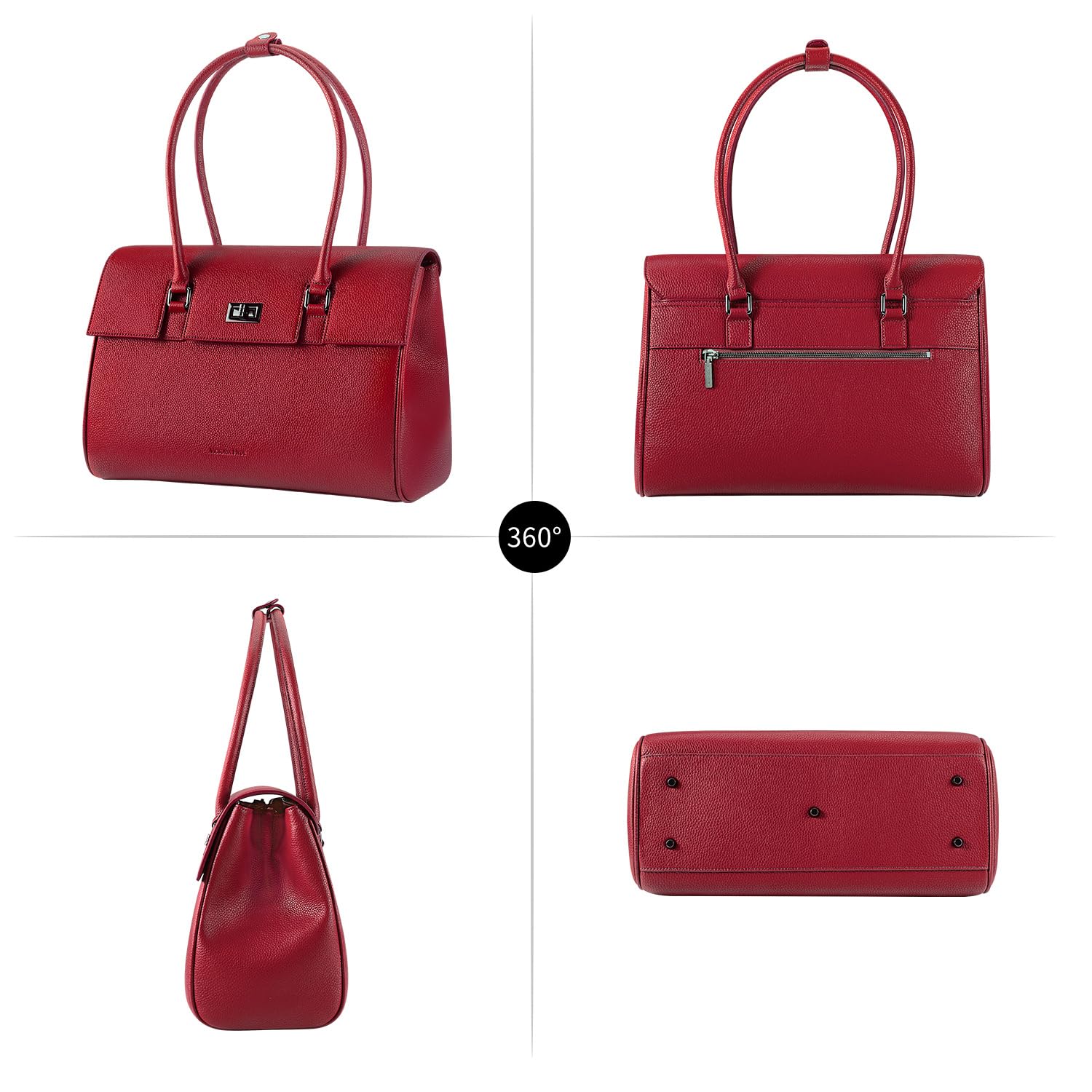VICTORIA HYDE Bolso de mano para mujer, grande, elegante, bolso de asa, bolso de mano de trabajo