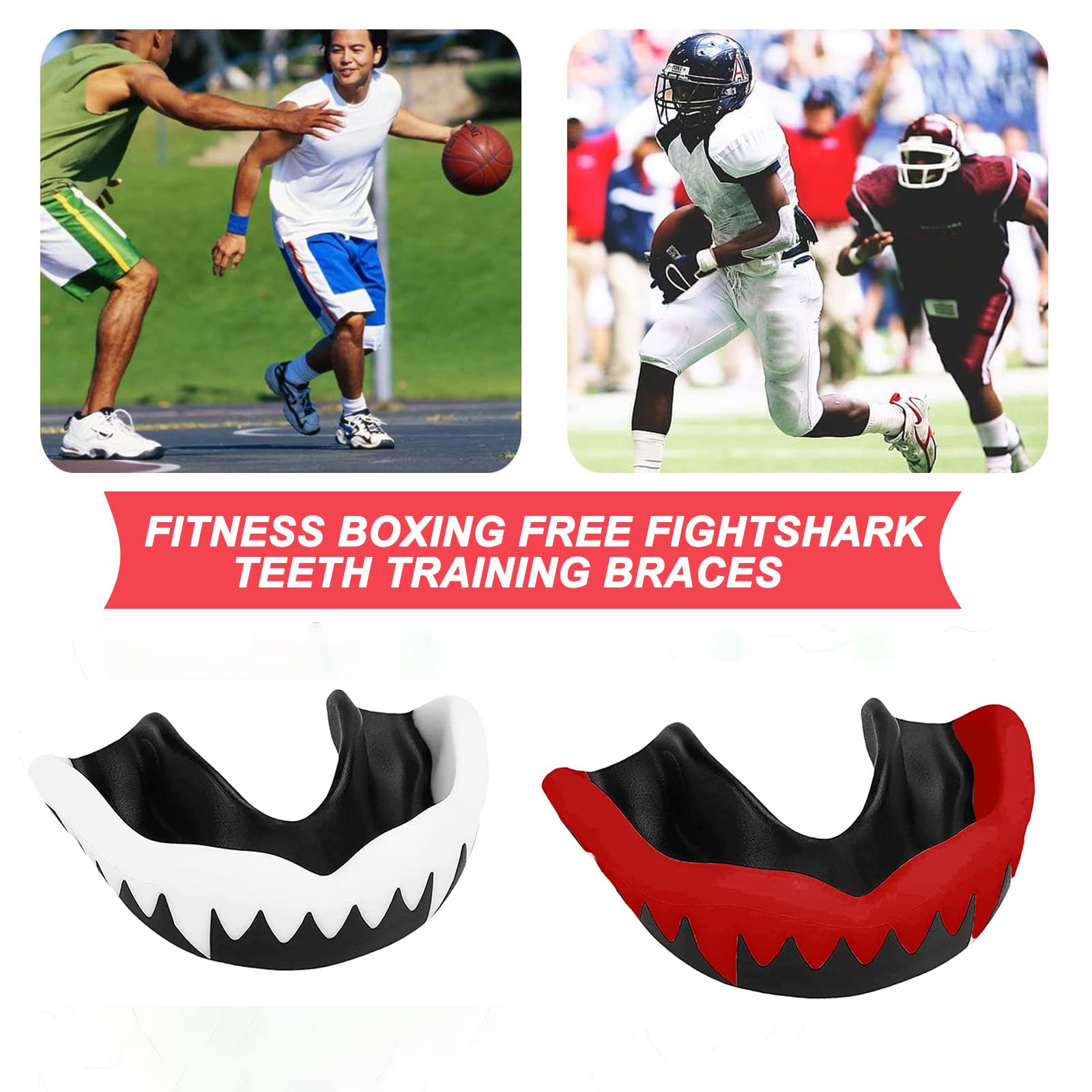 Sport Protège Dents, Gouttière Coque Dentaire Protege Dent Pour Tous