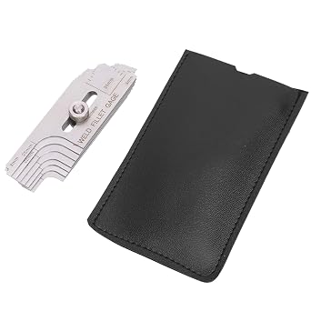 MG 11 Bridge Cam Welding, Metric Precise Test Ulnar for Welder Inspection, Quick Accurate Fillet Size Measurement, Durably Stainless Steel, for Boilers, Bridges, Shipbuilding