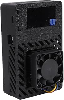 Bitcoin Miner 500G Hashrate Baja Potencia 15W, Dispositivo de Minería WiFi con Pantalla y USB C, Máquina de Minería Cripto DIY Silenciosa para Uso de Aprendizaje en Escritorio en (Enchufe de