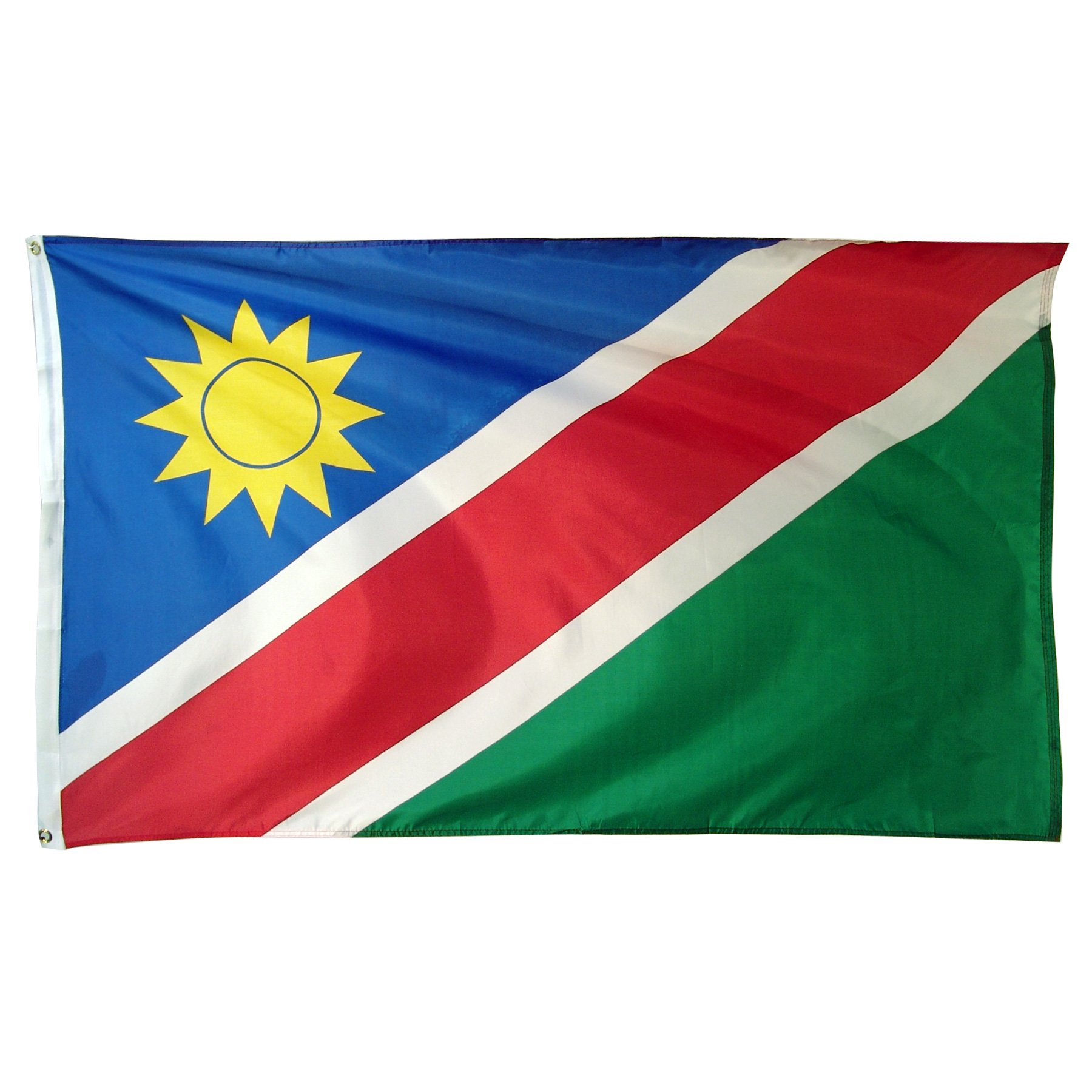 Online Stores Namibia Printed Polyester Flag, 3 by 5-Feet