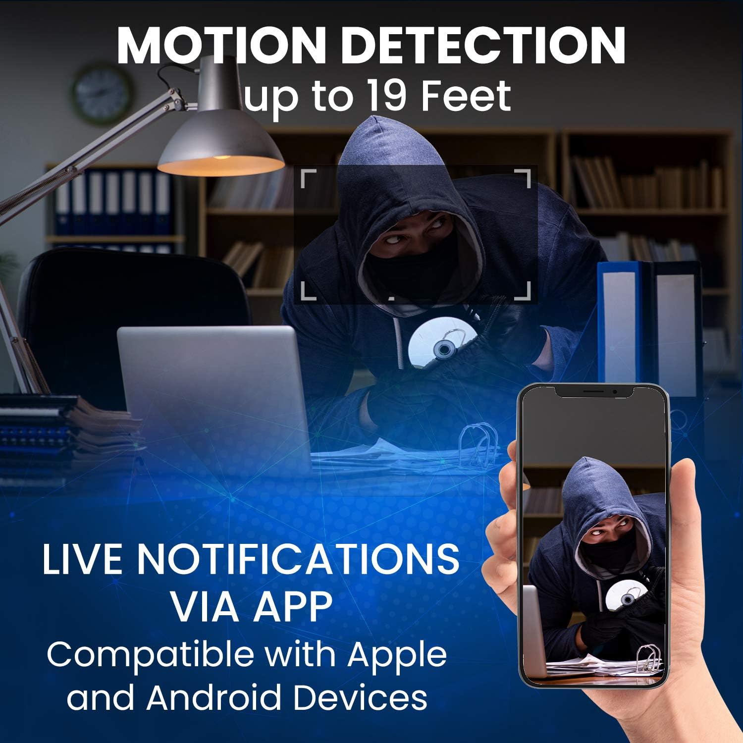 Super Big Clearance! Hidden Camera Smoke Detector – Wi-Fi – 1080P HD Motion Detection – Night Vision – Real Time – Wireless – Battery Operated