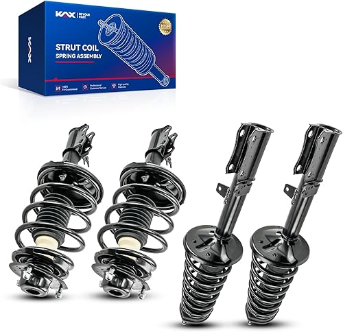 Vista 27 de KAX Puntales delanteros rápidos para 4Runner 2003-2023, Tacoma 2005-2015, FJ Cruiser 2007-2014 Conjunto completo de puntales con resorte helicoidal