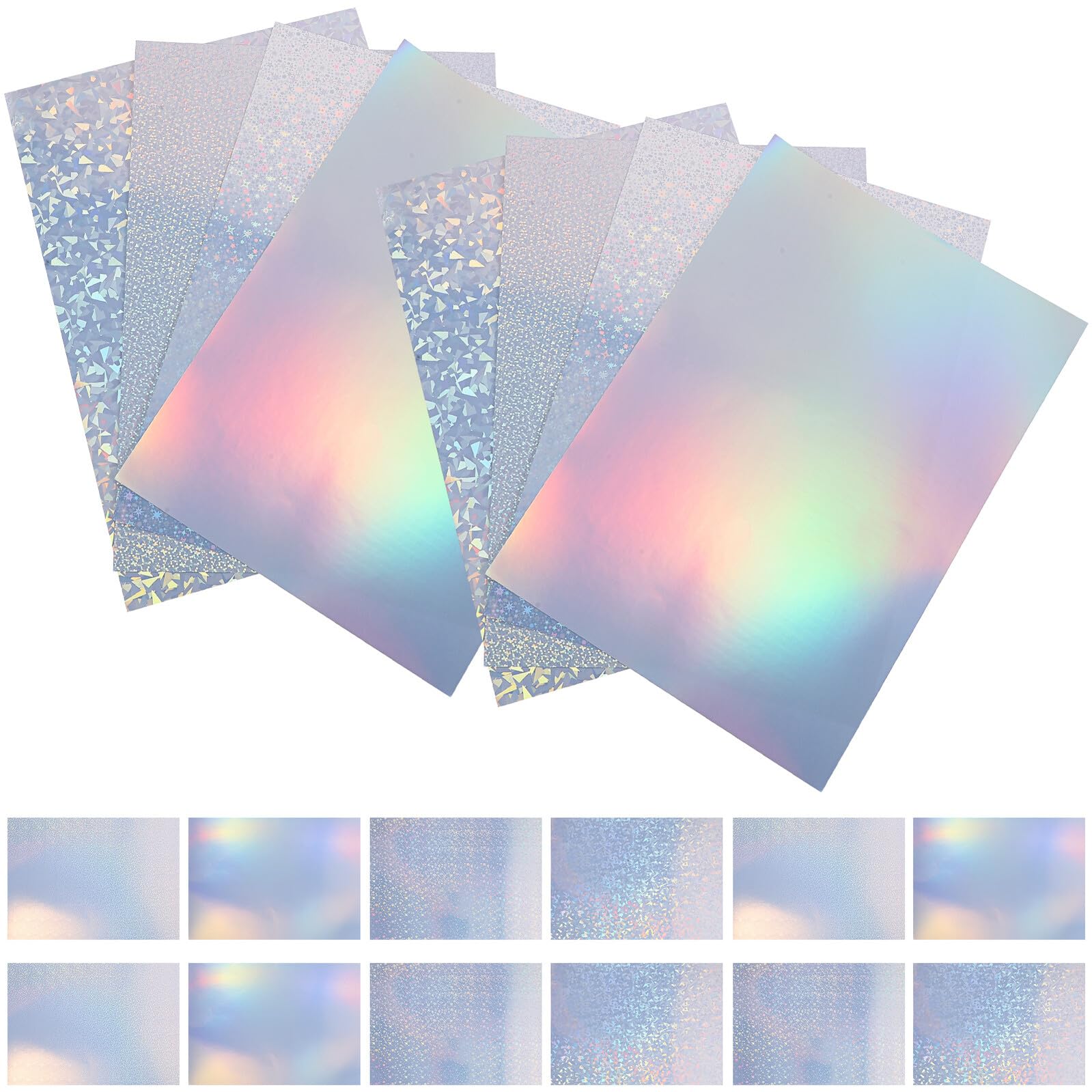 60 Fogli Carta Adesiva Stampabile per Stampanti Inkjet e Laser Etichette Rettangolari Resistenti Pioggia e Macchie Multifunzione per Ufficio e Casa