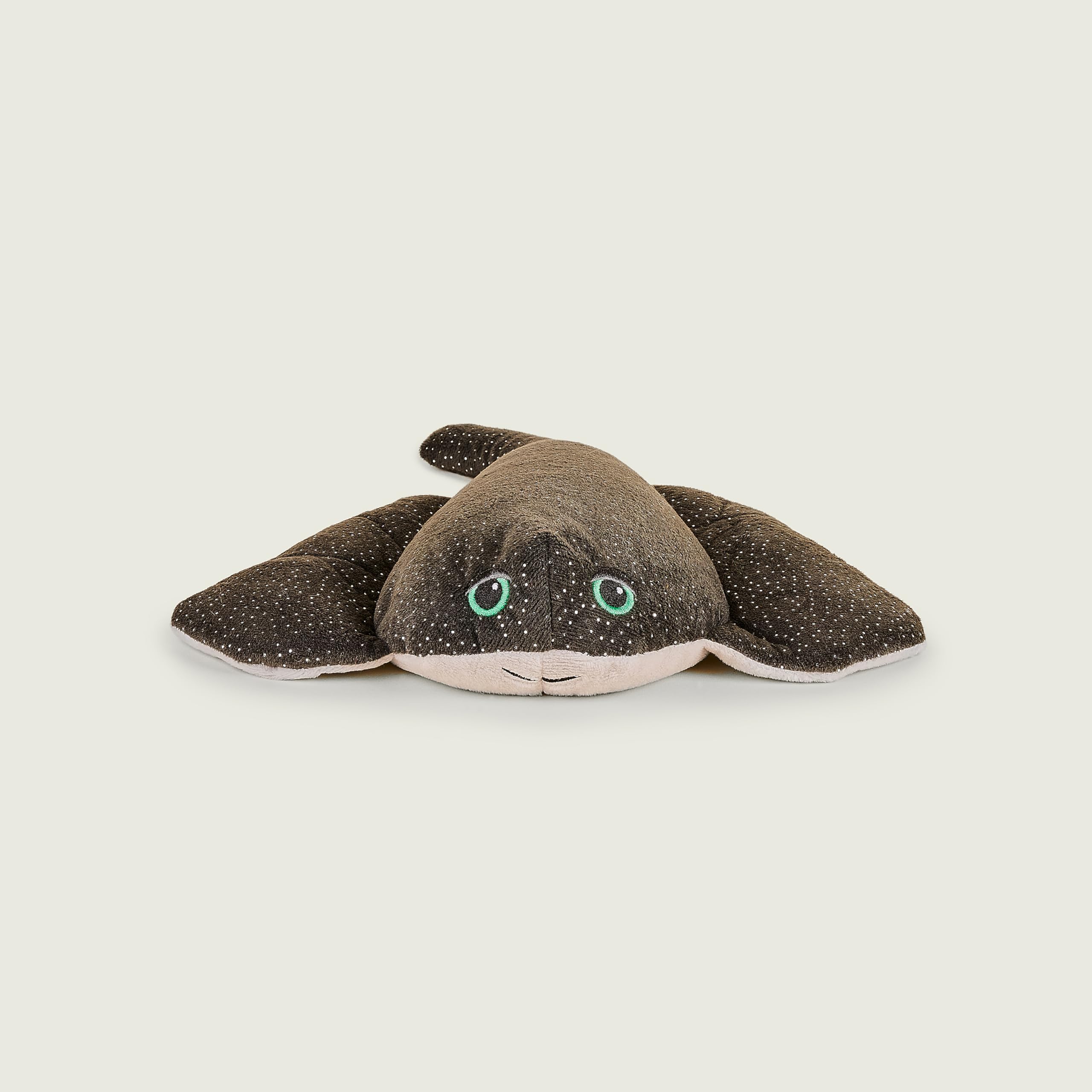 Warmies Manta Ray Große Größe, Vollständig Mikrowellengeeignet und Gewichtetes Kuscheltier für Angst, Im Gefrierschrank kühlen oder in der Mikrowelle erwärmen, Weiches Wärmekissen