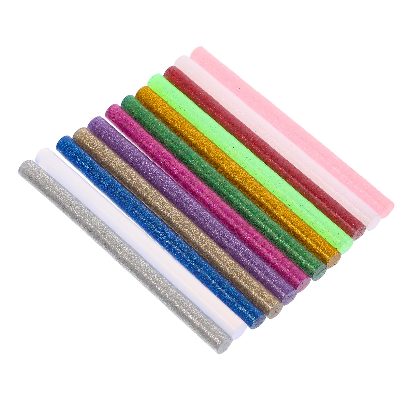 Bastoncini Termofusibili Colorati 130 Pezzi per Colla a Caldo | Adesivo Termoplastico, Buona Aderenza e Poche Bolle, per Decorazioni Domestiche e Riparazioni