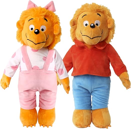 Mighty Mojo The Berenstain Bears Plush Doll Set Brother