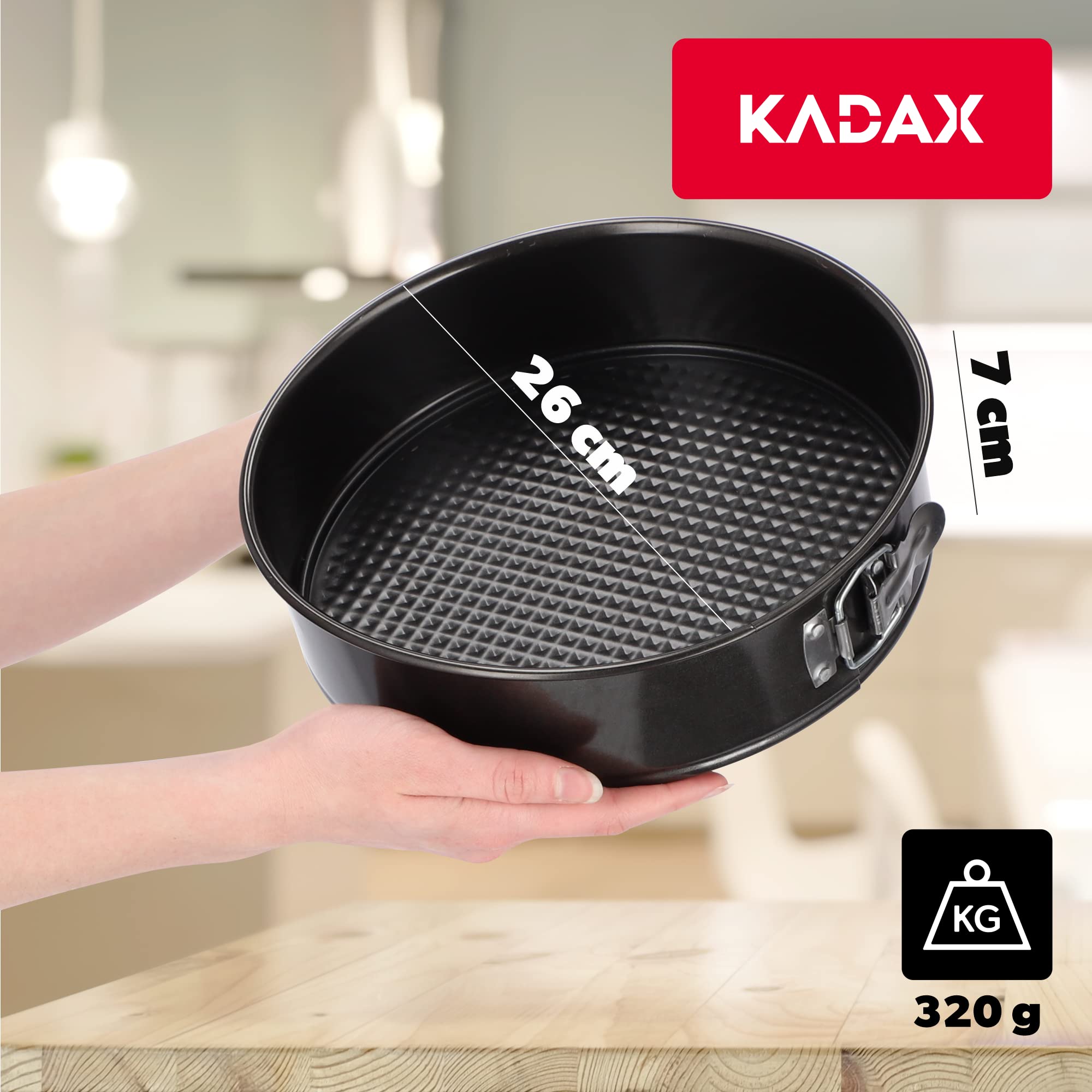 Molde Silicona Para Tarta Charlotte - Antiadherente, 25.4 Cm, Apto Horno Y Lavavajillas
