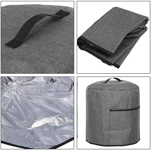 Miniatura 4 de Cubierta protectora para freidora de aire, cubierta protectora de viaje, fácil limpieza, a prueba de polvo, multifunción, para utensilios de cocina,