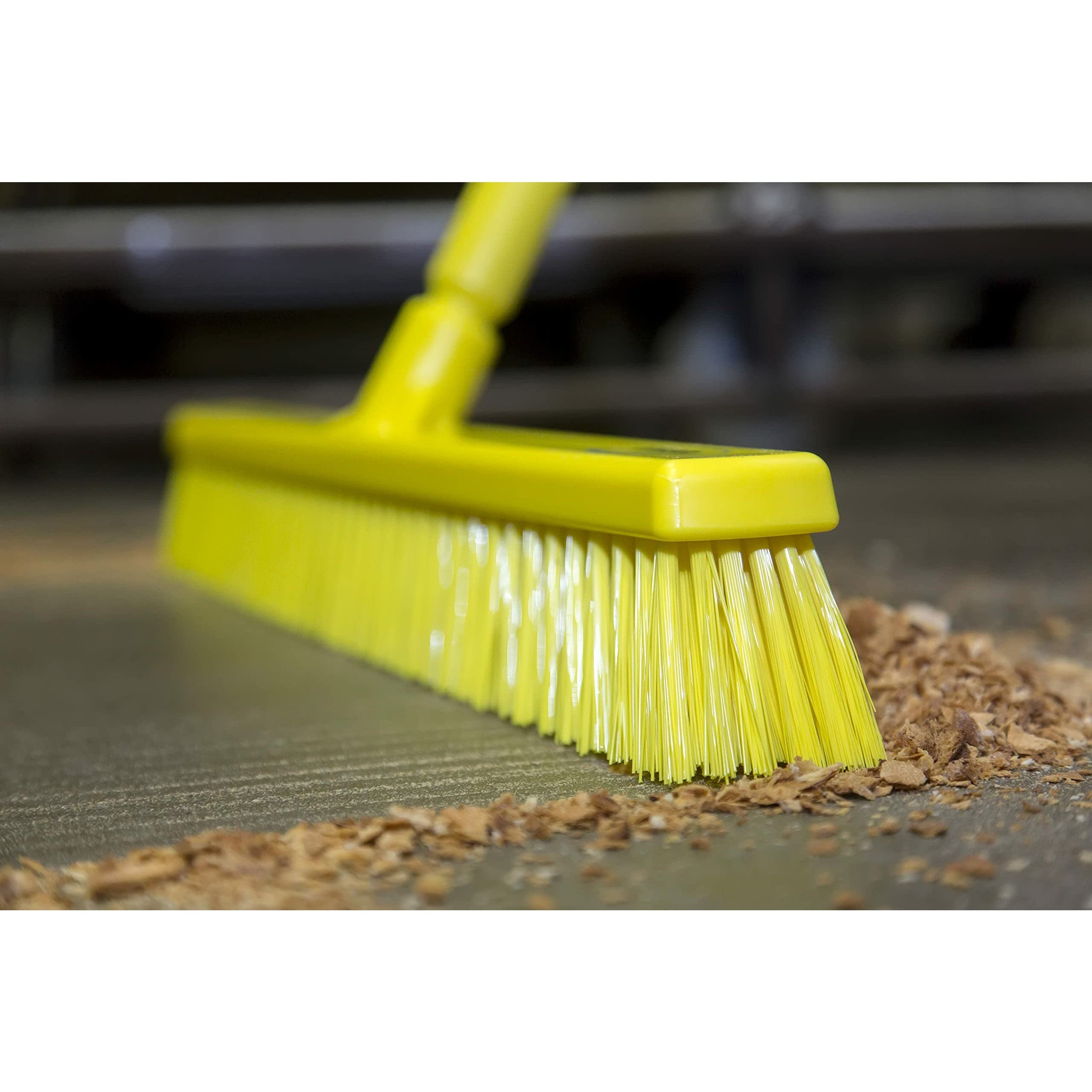 Vikan 31743 Soft/Hard Broom, Blue, 410 mm Length, 90 mm Width, 120 mm Height
