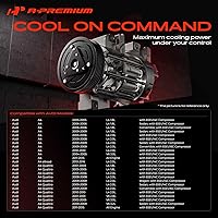 Vista 3 de A-Premium Compresor de aire acondicionado de CA con embrague compatible con A4 2004-2015, A4 Allroad 2013-2016, A4 Quattro, A5, A6, Q3, Q5, Q7