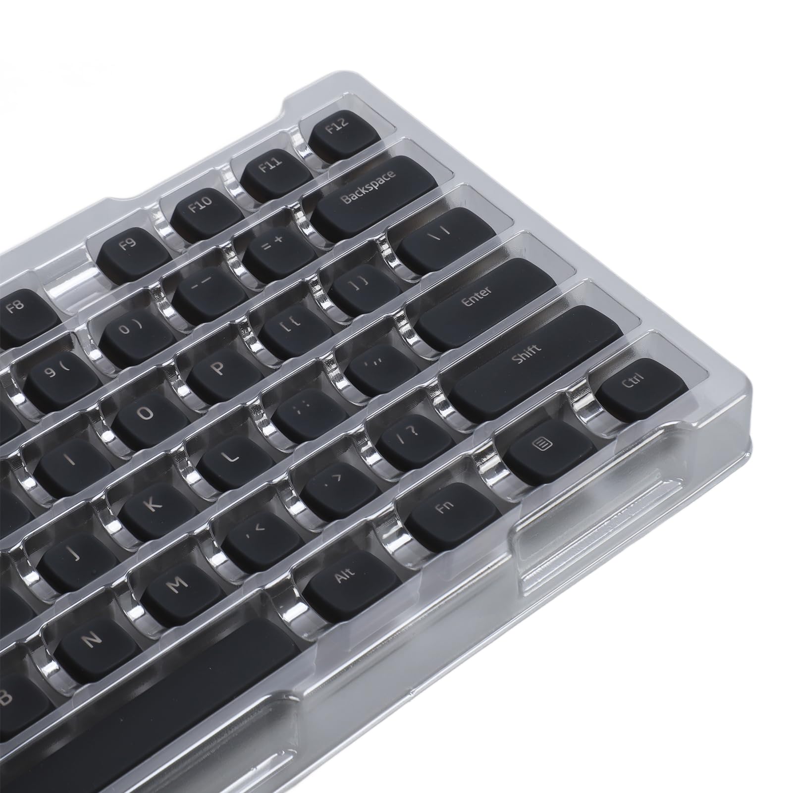Nasadki na Klawisze PBT, Wyjątkowo Cicha Konstrukcja o Oryginalnej Wysokości do Klawiatur Mechanicznych, 113 Klawiszy Zestaw Nasadek na Klawisze PBT Zapewniający Ergonomiczny Komfort i łatwą