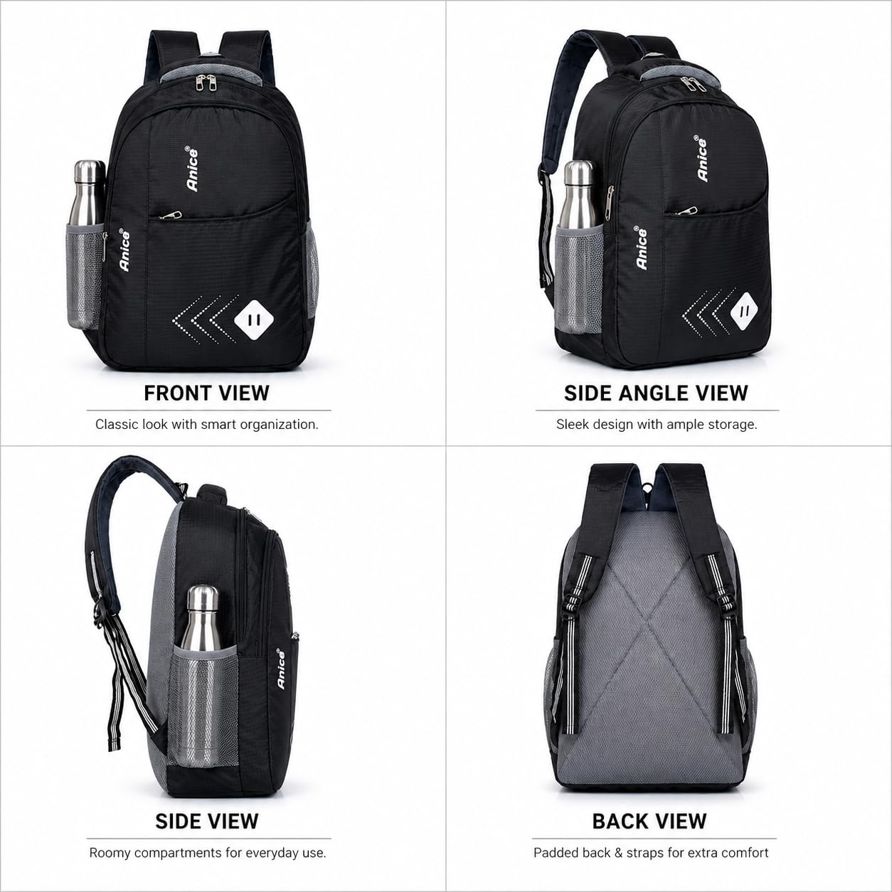 ANICE 30L Laptop Backpack for Men & Women School Bag Travel & College Bag School Bag for Boys Girls Man Woman | Laptop Bagpack — Amazon image 6