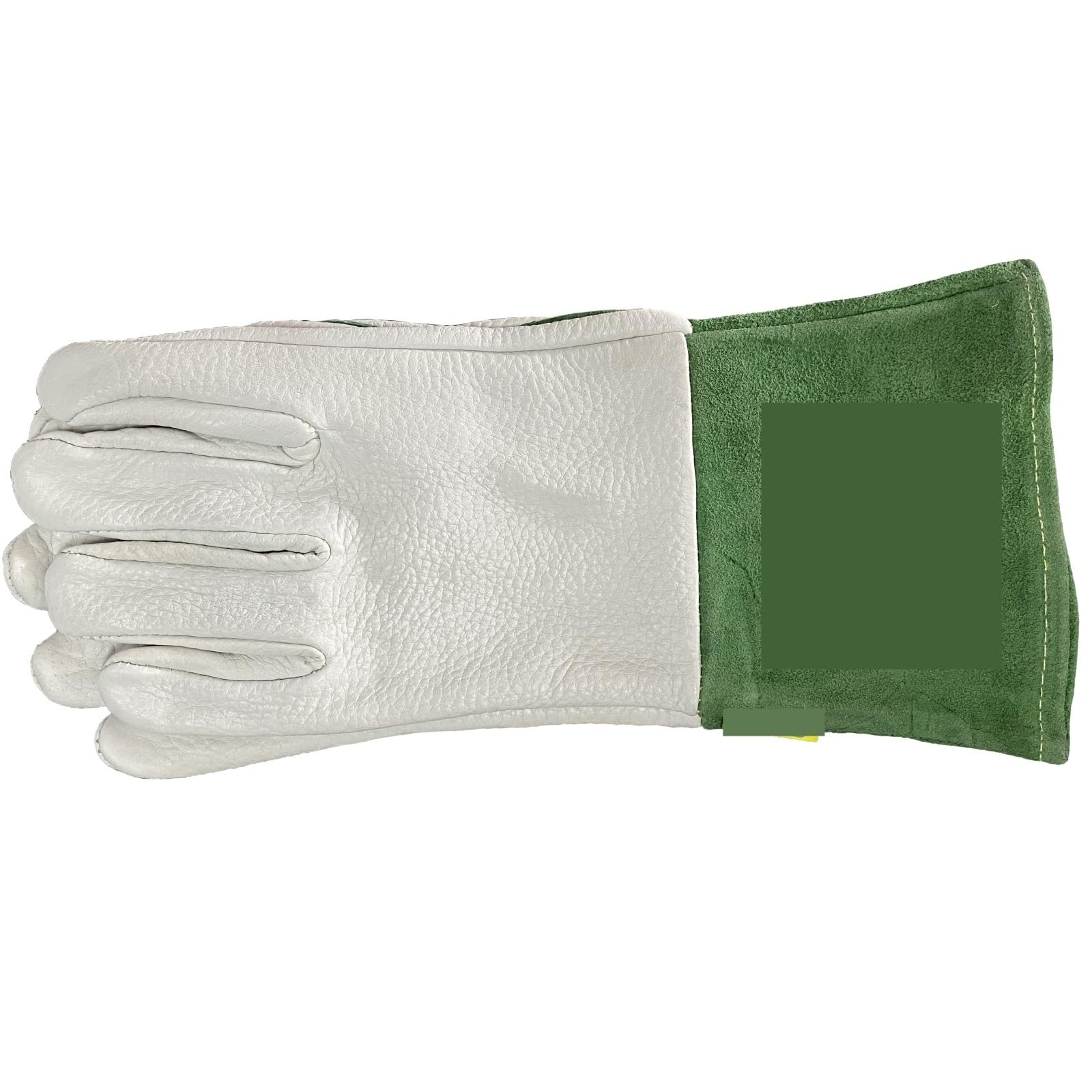 Delantal de soldador, Guantes de trabajo for soldadura de cuero de vaca flor, protección contra arcos eléctricos.