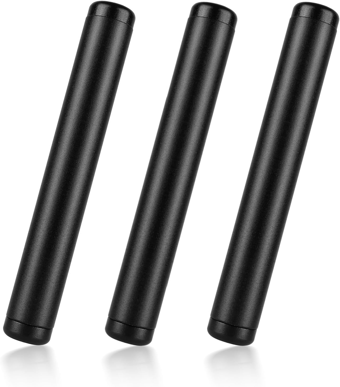 3 sztuki Joint Etui, Joint Case 110 mm, metalowe, aluminiowe joint etui King Size | Wodoszczelna, bezzapachowa rurka, wysokiej jakości akcesoria do przechowywania (czarny)