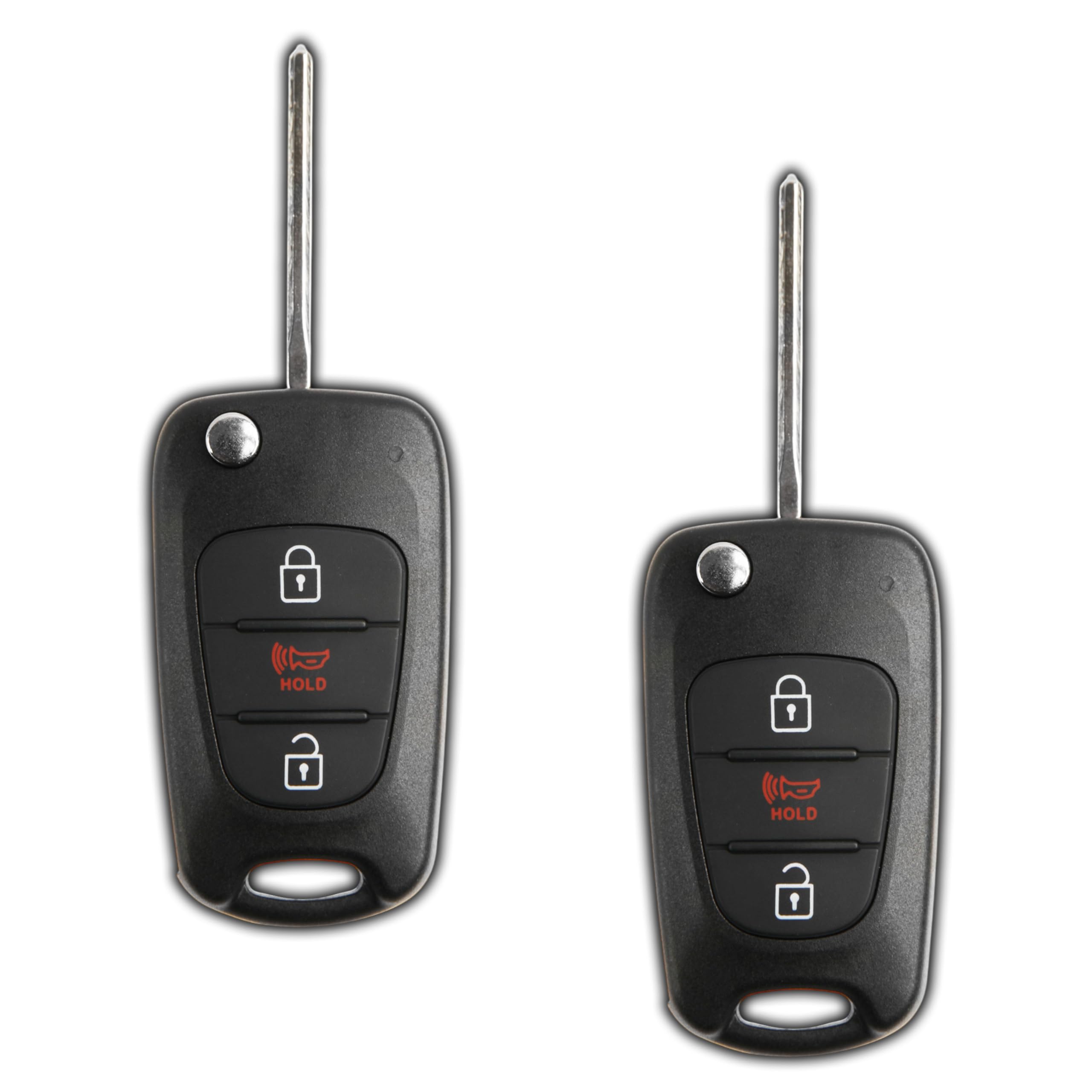 Clé télécommande Kia perdue ? Solution de rechange complète pack de 2 - 8