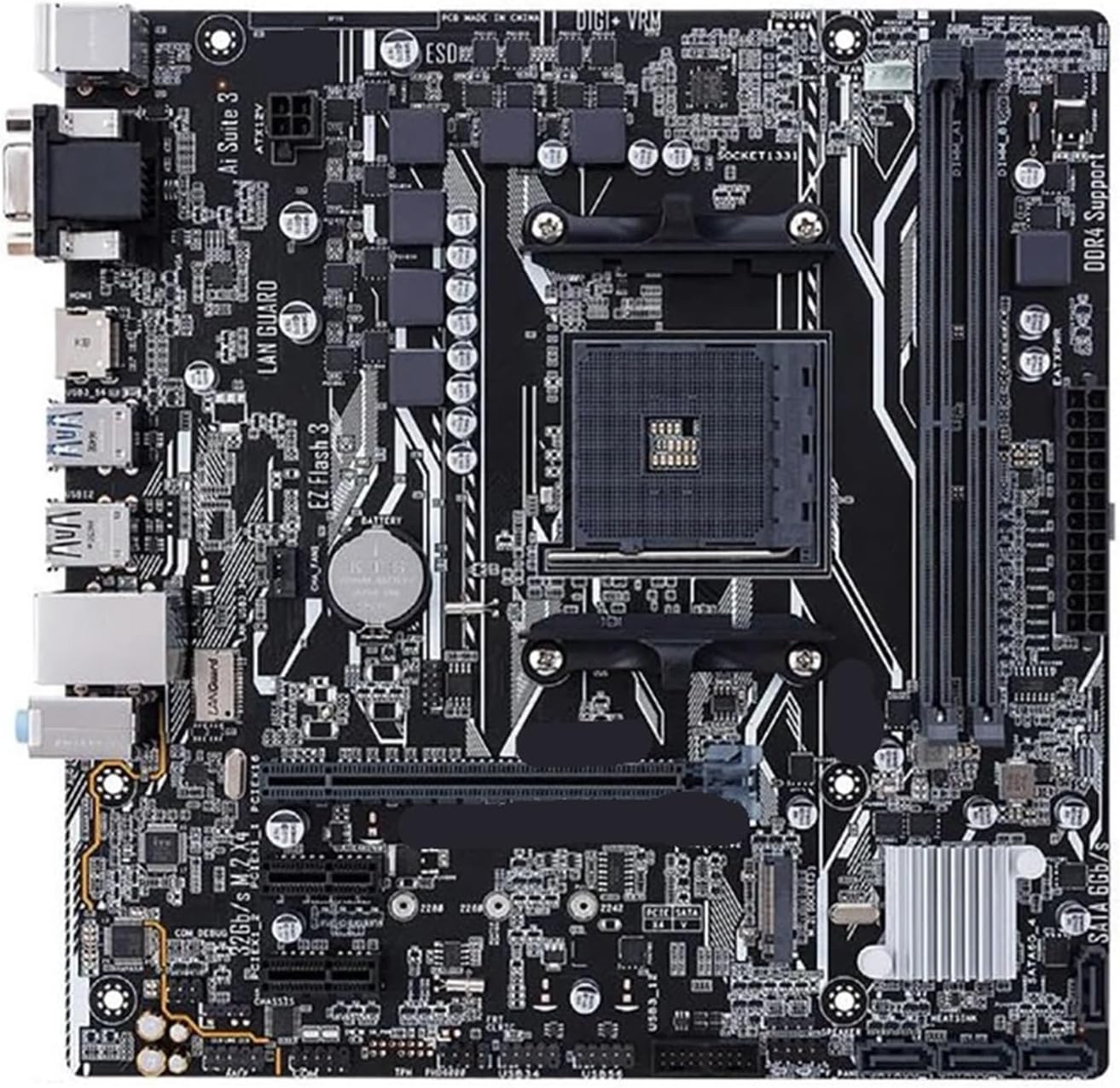 A320M-K Motherboard Socket AM4 DDR4 USB3.0 SATA3 HDMI VGA 32GB B320 Desktop Motherboard for ASUS, Accessories
