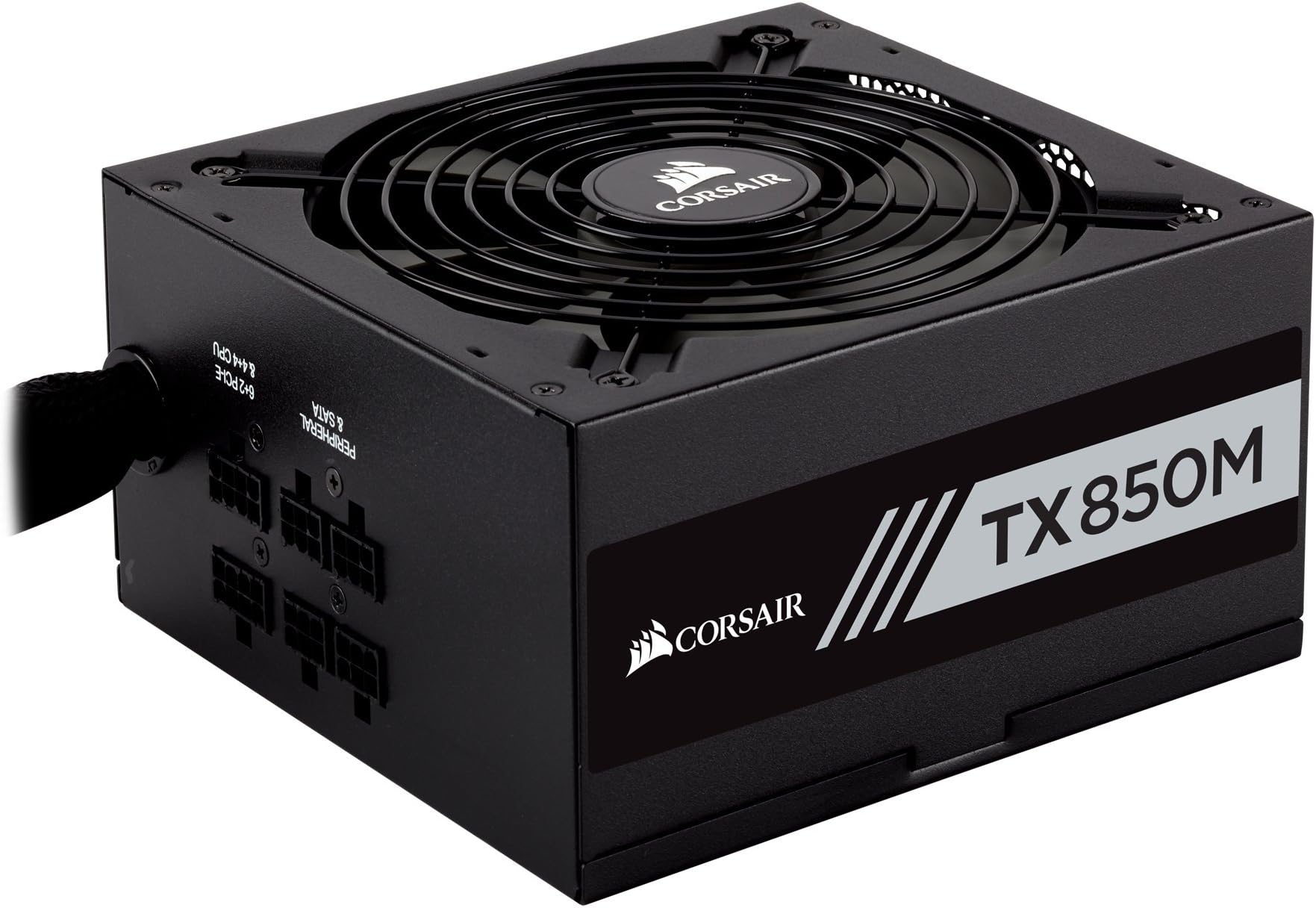 CORSAIR TXM Series, TX850M, 850 Watt, Semi Modular Power Supply, 80+ Gold Certified