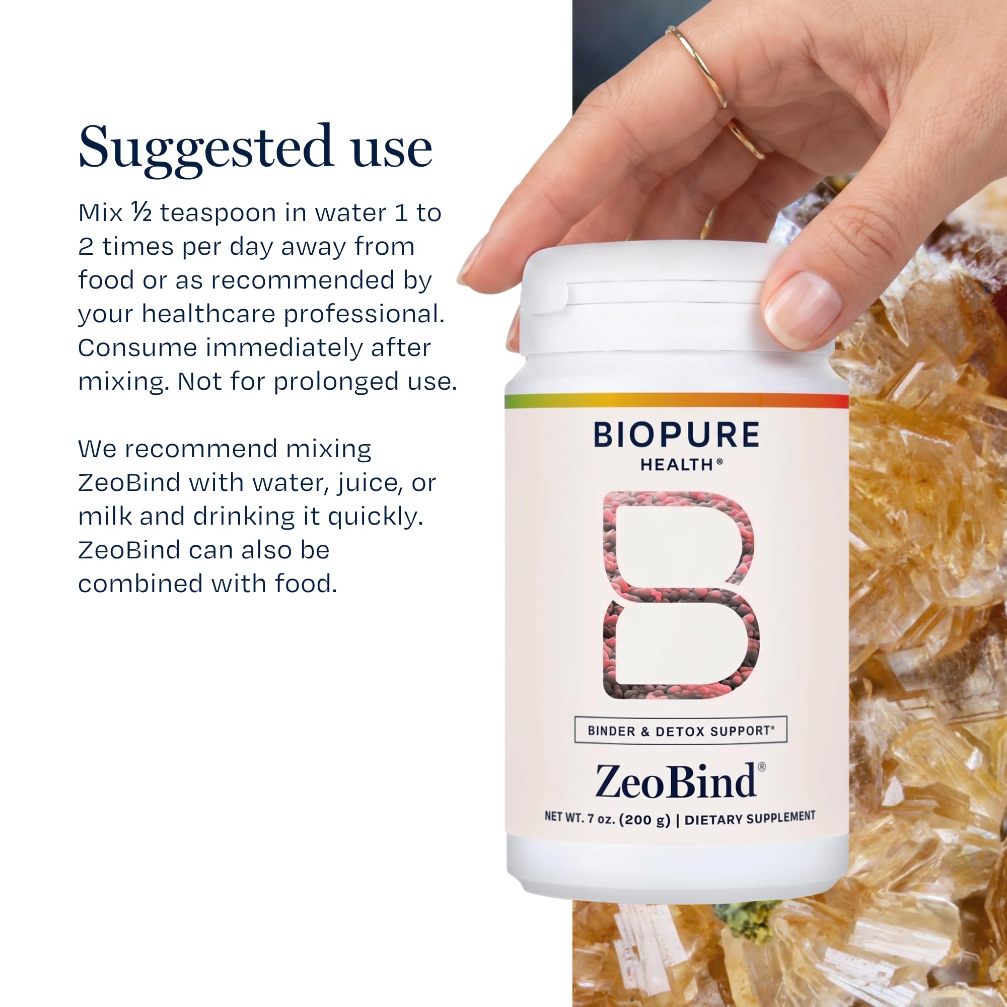 Biopure Health ZeoBind | Natural Binding Support | 137 Servings — Amazon image 7